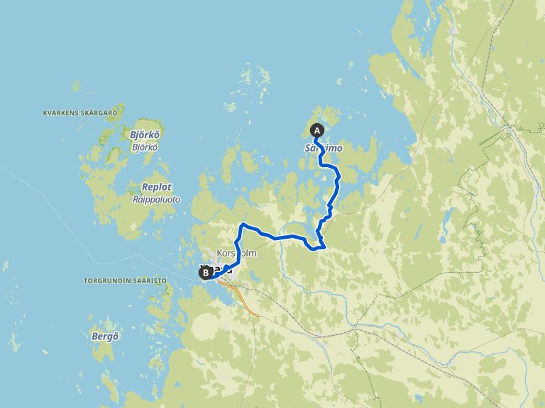 Nordkapp 49. Tag: Vörå | Fahrradtour | Komoot